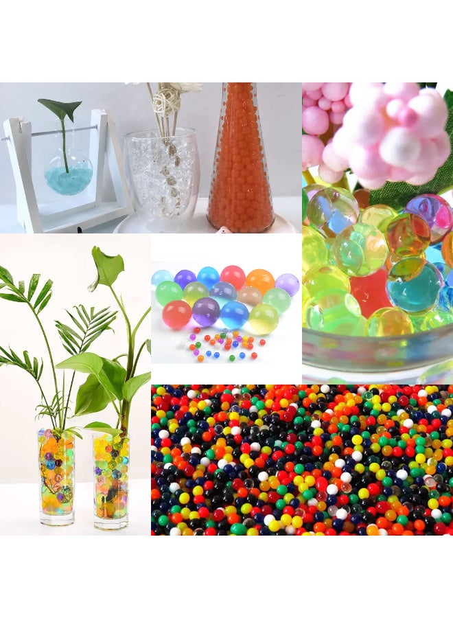 ARABIQO ARABIQO 50,000 Colorful Water Beads – Non-Toxic & Biodegradable Gel Beads for Vase Filling, Wedding Decor, Home Decoration, Plant Soil Substitute  - Image 3