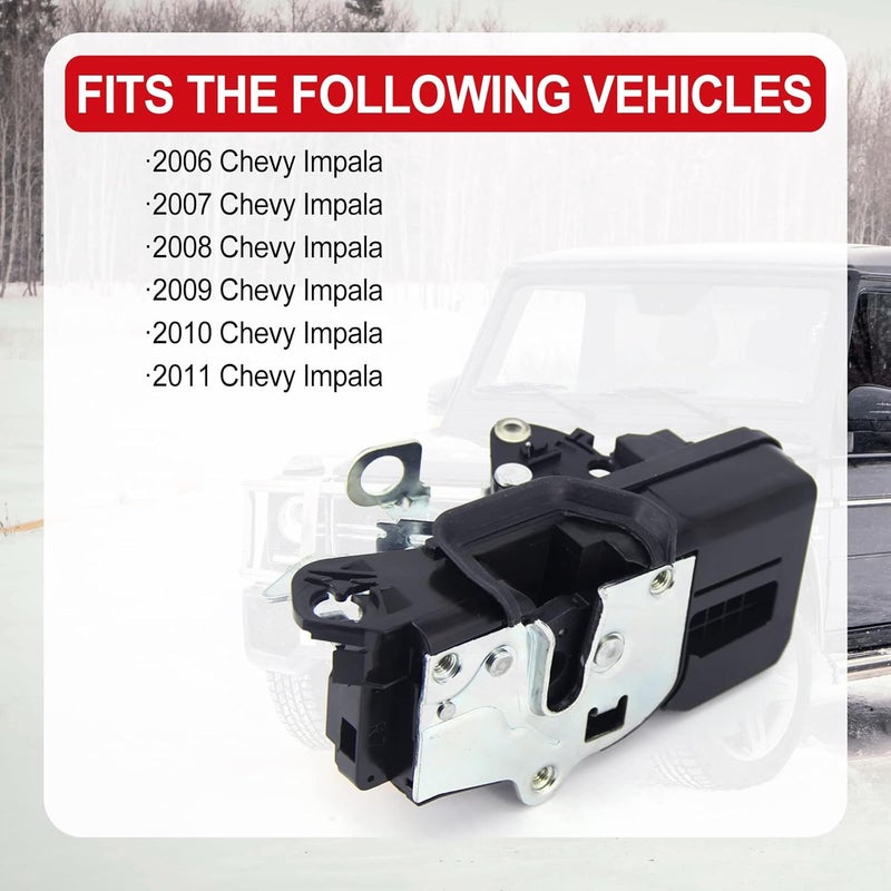 FEXON Door Latch Lock Actuator for Chevy Impala 2006-2011, Front Right Passenger Door Replacement - Image 5