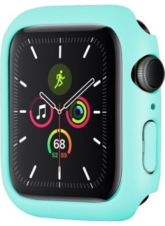Techmaster غطاء واقي مطاطي بلاستيكي صلب مات لساعة آبل 7 سيريز 45MM 