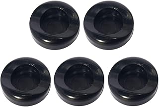 TUORen TUOREN 5 Pieces Saxophone Thumb Rest Black Plastic Left-hand Finger Rest Cover Instruments Accessories (Alto)  - Image 1