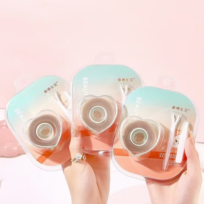 Do You Choose The Brand New Cotton-Like Lifestyle Invisible Double Eyelid Tape That Is Natural And Traceless, Made Of Mesh Lace For Beautiful Eyes, Specifically For Women With Puffy Eyes? - Image 2