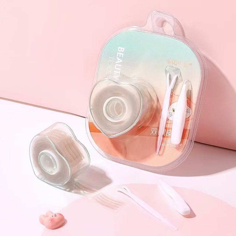 Do You Choose The Brand New Cotton-Like Lifestyle Invisible Double Eyelid Tape That Is Natural And Traceless, Made Of Mesh Lace For Beautiful Eyes, Specifically For Women With Puffy Eyes? - Image 3