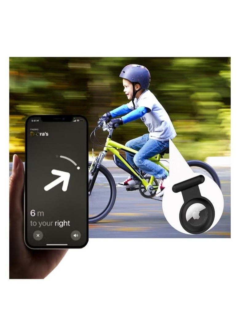 4 Pcs Hidden Silicone Protective Case Compatible with Apple AirTag with Invisible Pin Holder Anti Lost AirTag Holder Suitable for Kids and Elderly - Image 5