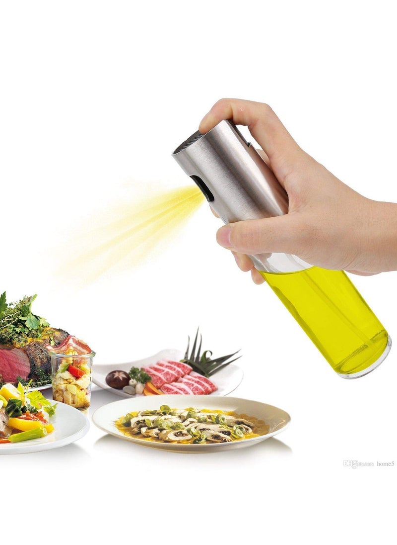 Kmart KHODIYAR Kitchen Cooking Spray Oil Bottle Glass Pot Home BBQ Baking Vinegar Spray Tank Oil Vinegar Dispenser Tool Accessories  - Image 1