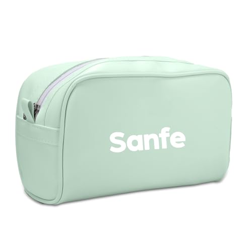 Sanfe Travel Pouch Kits Essentials Bag for Men and Women Organiser Make Up Green (Color- Green) - Image 1