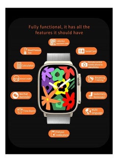 iOsuite "IOSuite Ultra Smartwatch – Elegance Meets Innovation" Experience The Perfect Blend of Style And Technology With The IOSuite Ultra Smartwatch. Featuring a Sleek Design, Wireless Calling, And Advanced Functionalities, This Smartwatch Keeps You Connected And In Control While Enhancing Your Everyday Lifestyle.  - Image 2