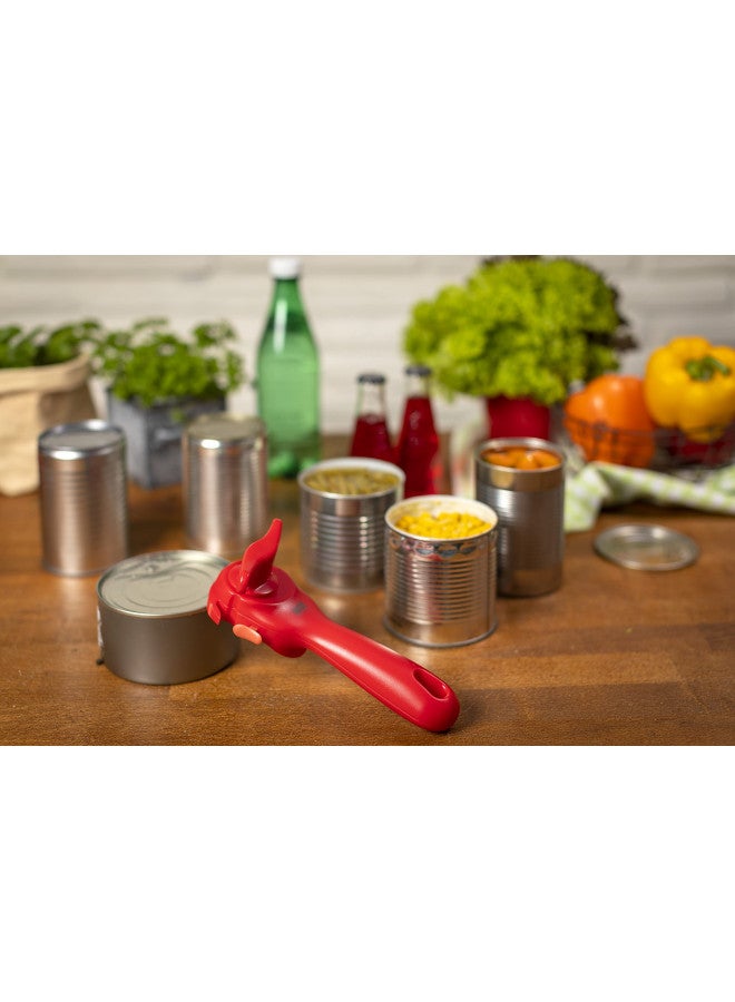 Kuhn Rikon Auto Safety LidLifter/Can Opener with Ring-Pull, 8 x 2.5 x 2.75 inches, White