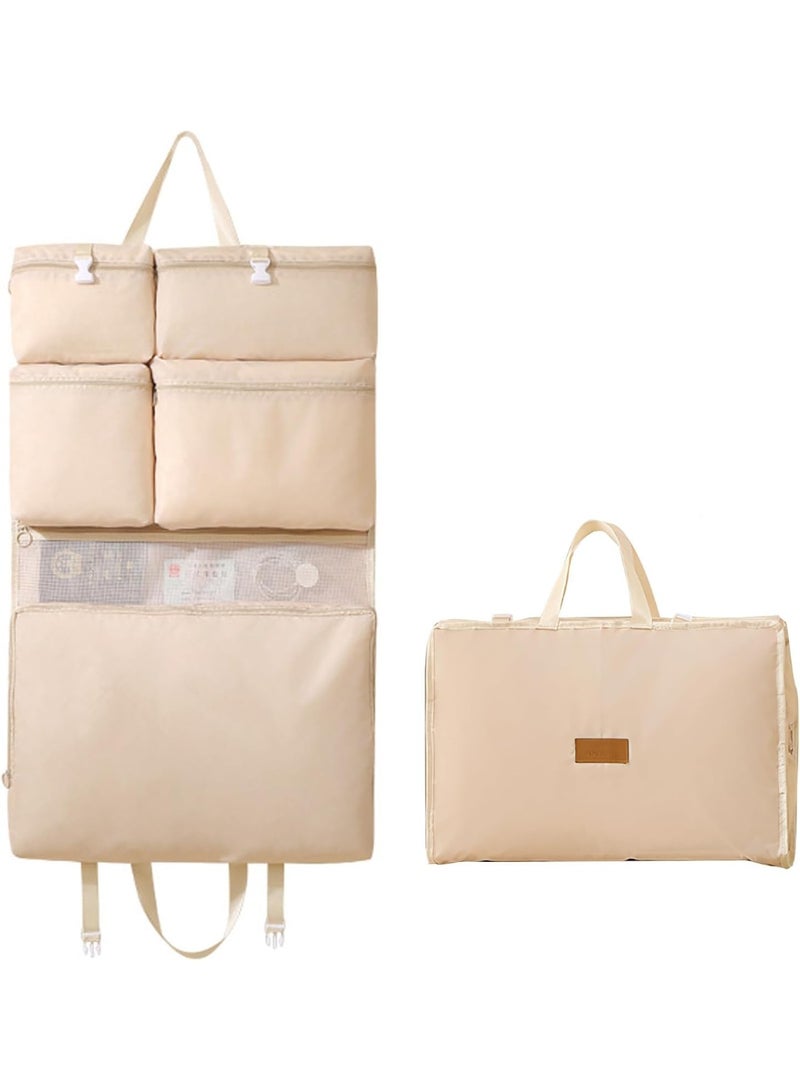 SYOSI Travel Clothes Organizers, Packing Cubes, Clothing Storage Bags, Compression Packing Bags with 5 Zippered Compartments for Luggage, Suitcase, Travel Gear, Wardrobe Organization, Vacation Packing - Image 1