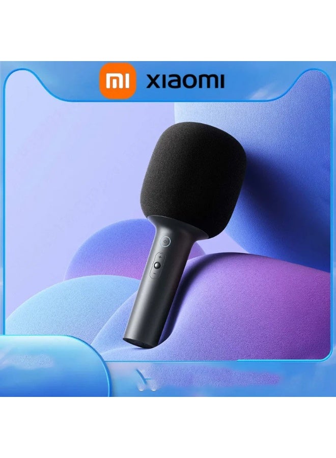MIJIA Original Xiaomi MIJIA MJMike Wireless Karaoke Microphone Built-in Speaker Bluetooth Handheld KTV Mic Home Party Indoor Outdoor Singing Duet Recording Microphone - Image 1