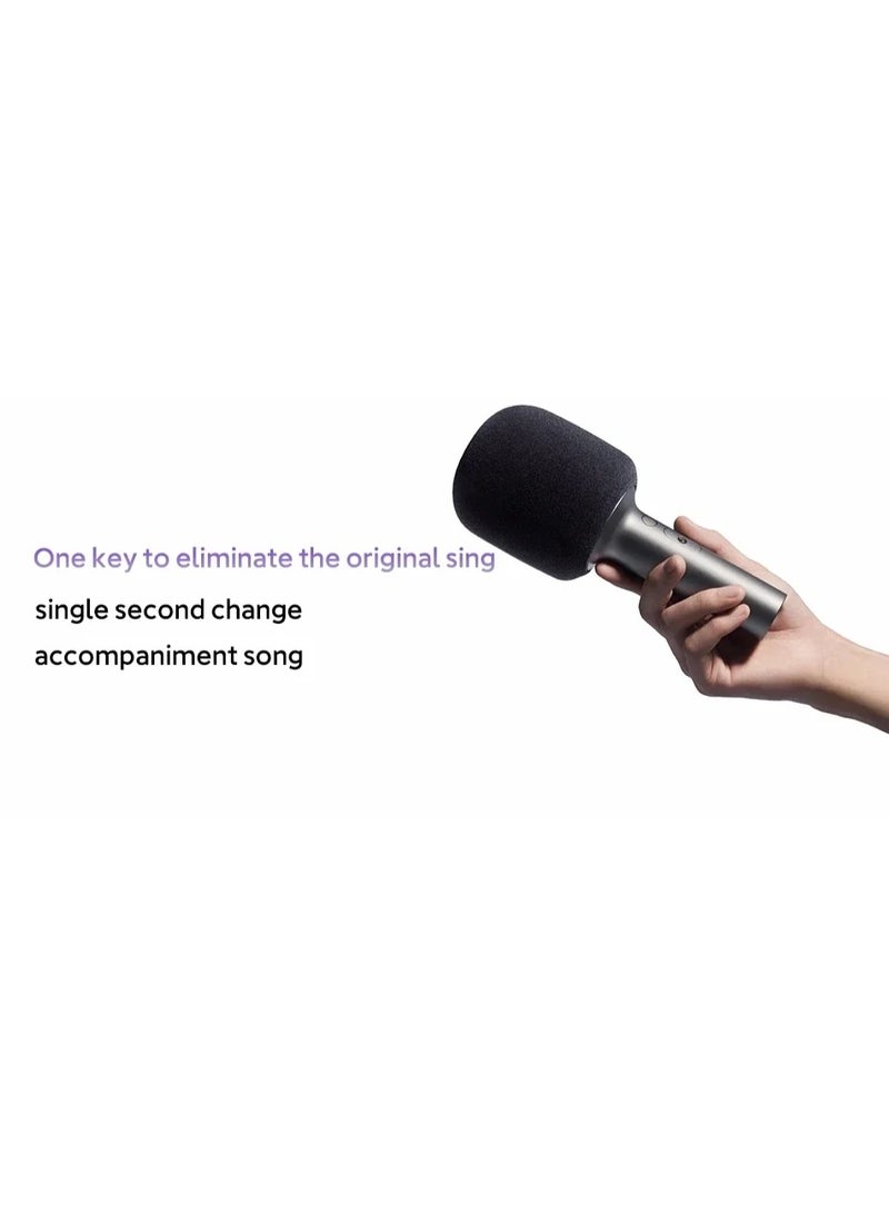 MIJIA Original Xiaomi MIJIA MJMike Wireless Karaoke Microphone Built-in Speaker Bluetooth Handheld KTV Mic Home Party Indoor Outdoor Singing Duet Recording Microphone - Image 5