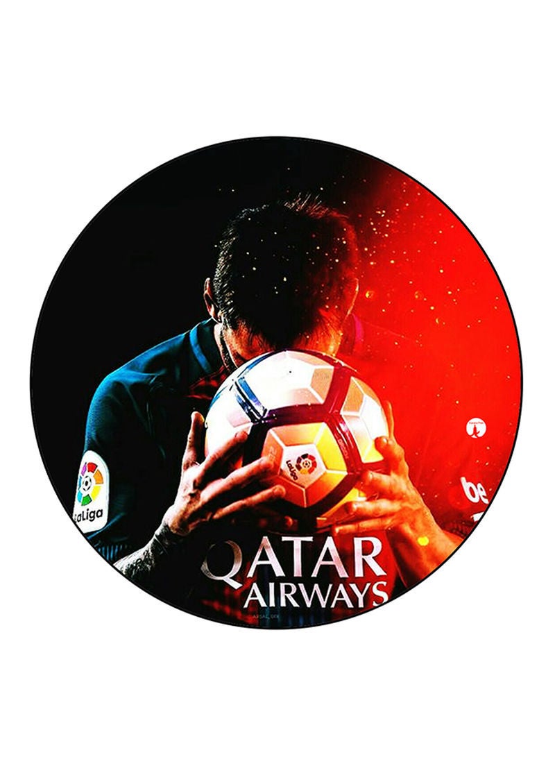 RKN Lionel Messi Printed Mouse Pad  Multicolour
