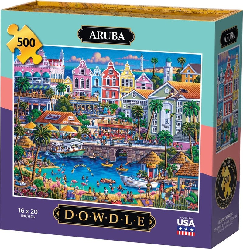 Dowdle Jigsaw Puzzle - Aruba - 500 Piece - Image 1