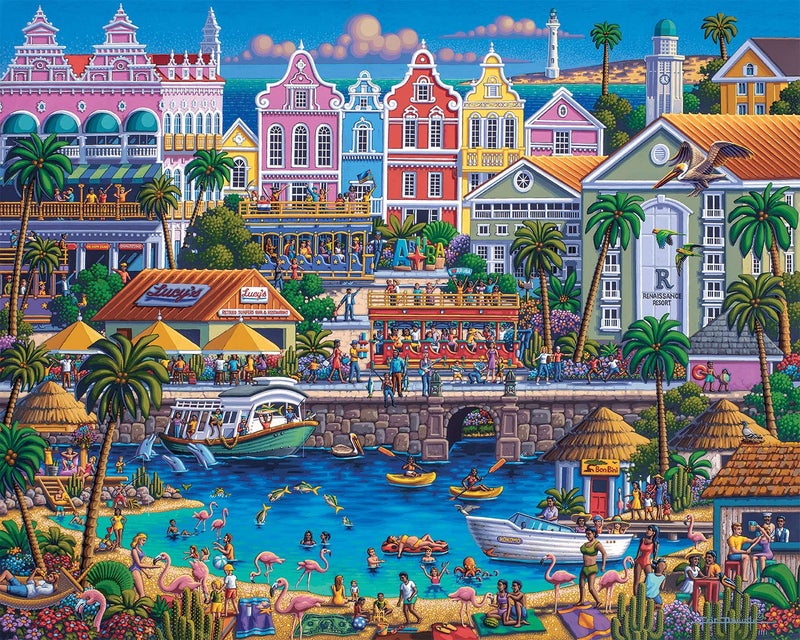 Dowdle Jigsaw Puzzle - Aruba - 500 Piece - Image 2