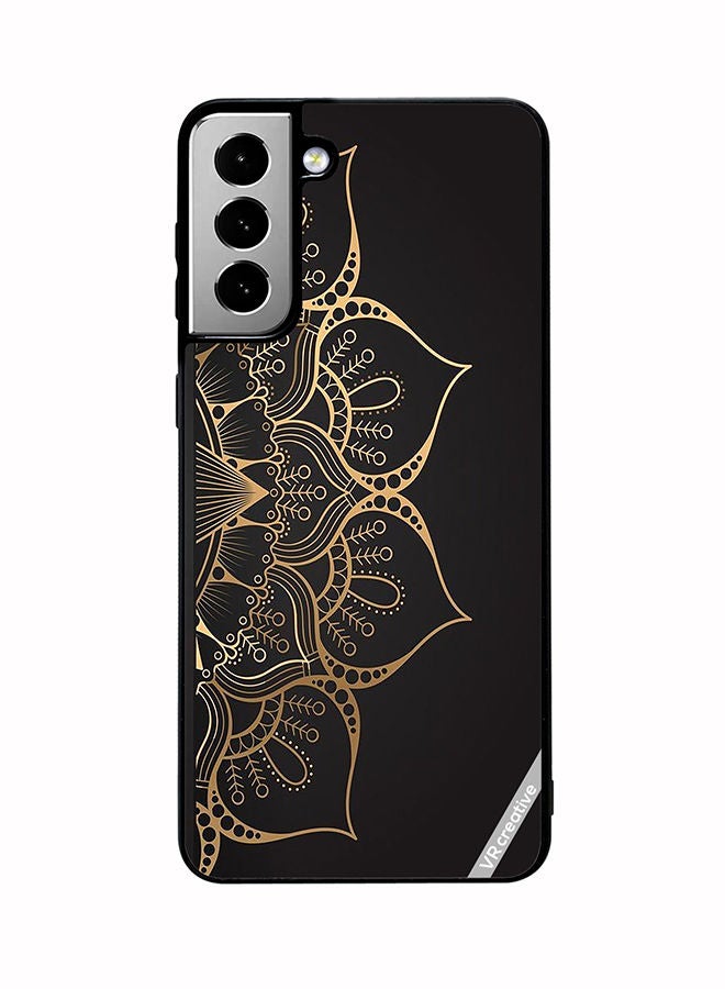 VR CREATIVE Protective Case Cover For Samsung Galaxy S21 FE 5G Mandala Design Multicolour - Image 1