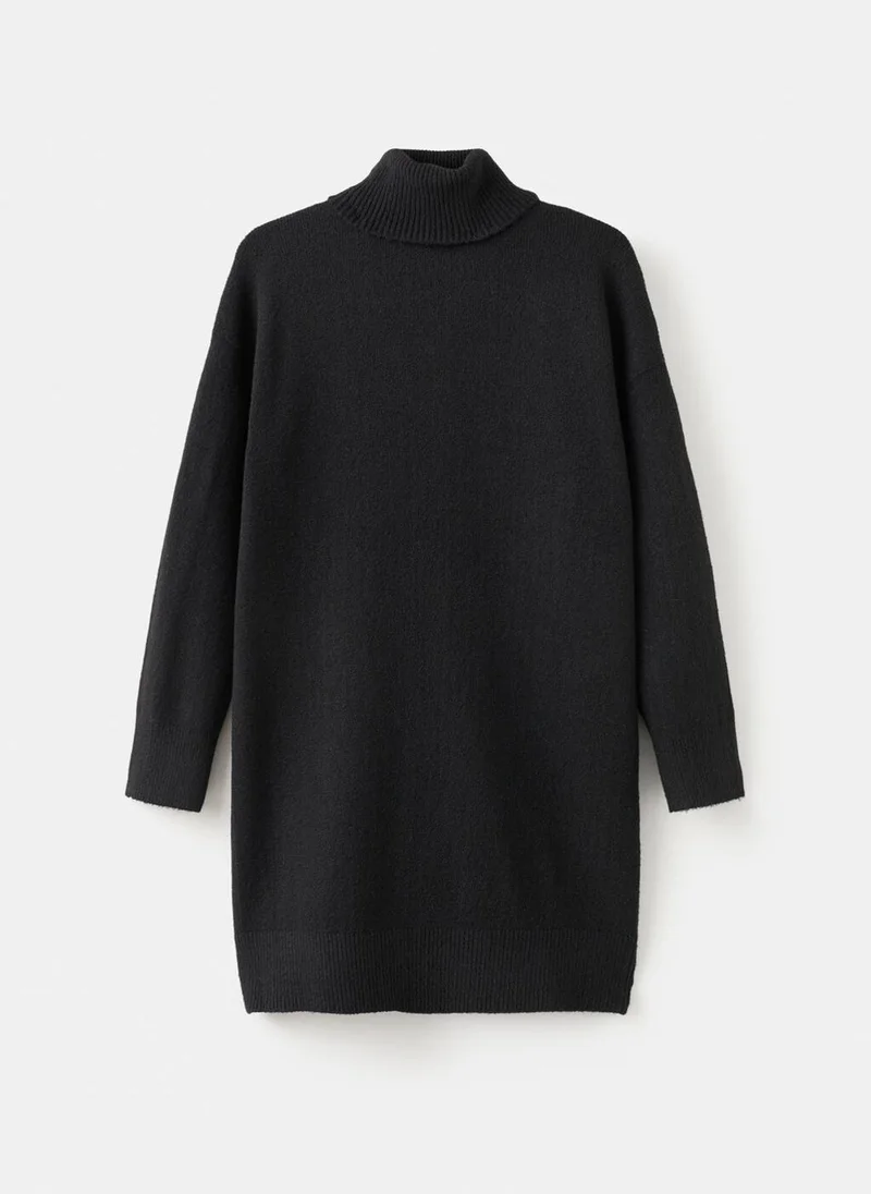 MANGO  Knitted turtleneck dress for Women | Best Price UAE