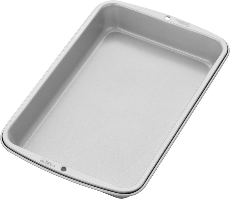 Wilton Recipe Right NonStick Biscuit and Brownie Pan 11 in x 7 in 2Pack - Image 3