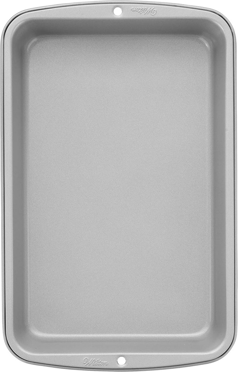 Wilton Recipe Right NonStick Biscuit and Brownie Pan 11 in x 7 in 2Pack - Image 2