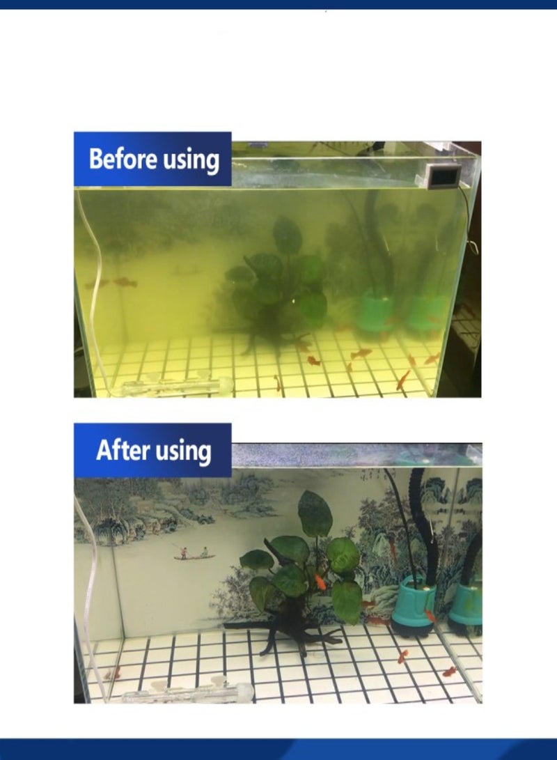 Generic Aquarium Magic Powder 5g. Fast Purifying Water Fish Tank Magical Cleaner Purifier For Water Clarifying Aquarium Accessories  - Image 4