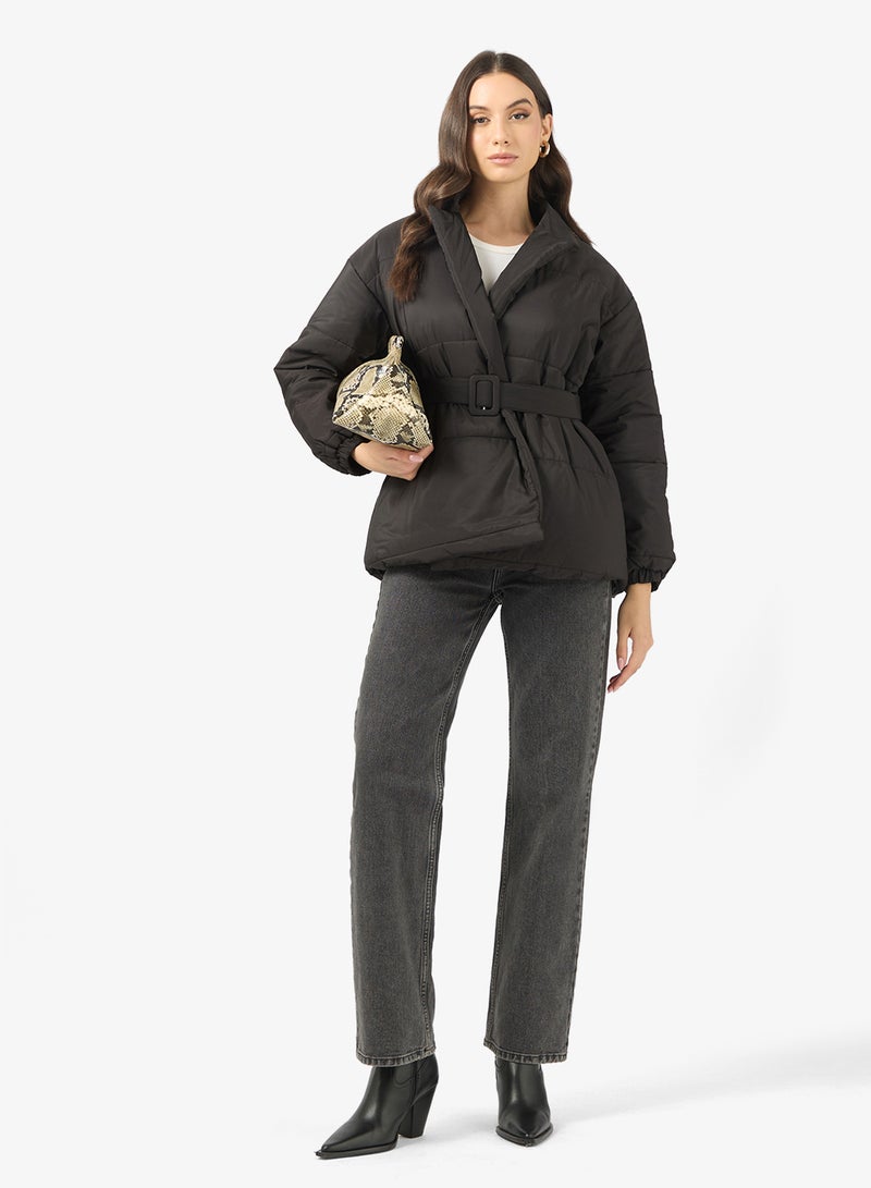 ايلا جاكيت مبطن قصير - Image 4