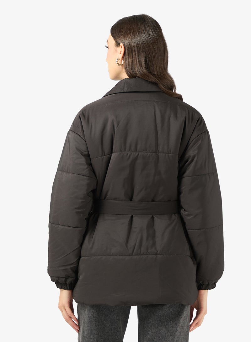 ايلا جاكيت مبطن قصير - Image 2