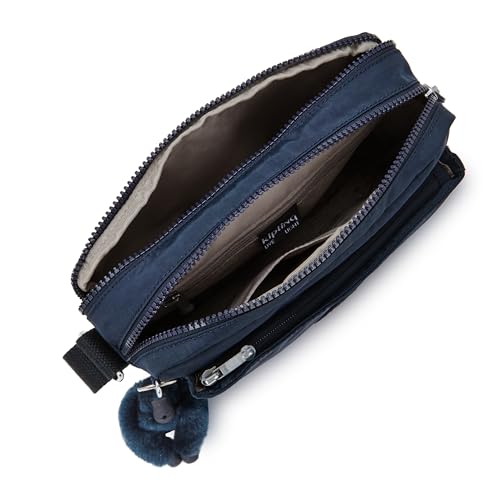 KIPLING KIPLING حقيبة كيبلينغ النسائية أبانو متوسطة الحجم للكتف، خفيفة الوزن، حزام نايلون قابل للتعديل مع جيوب بسحاب متعددة الأبعاد - Image 4