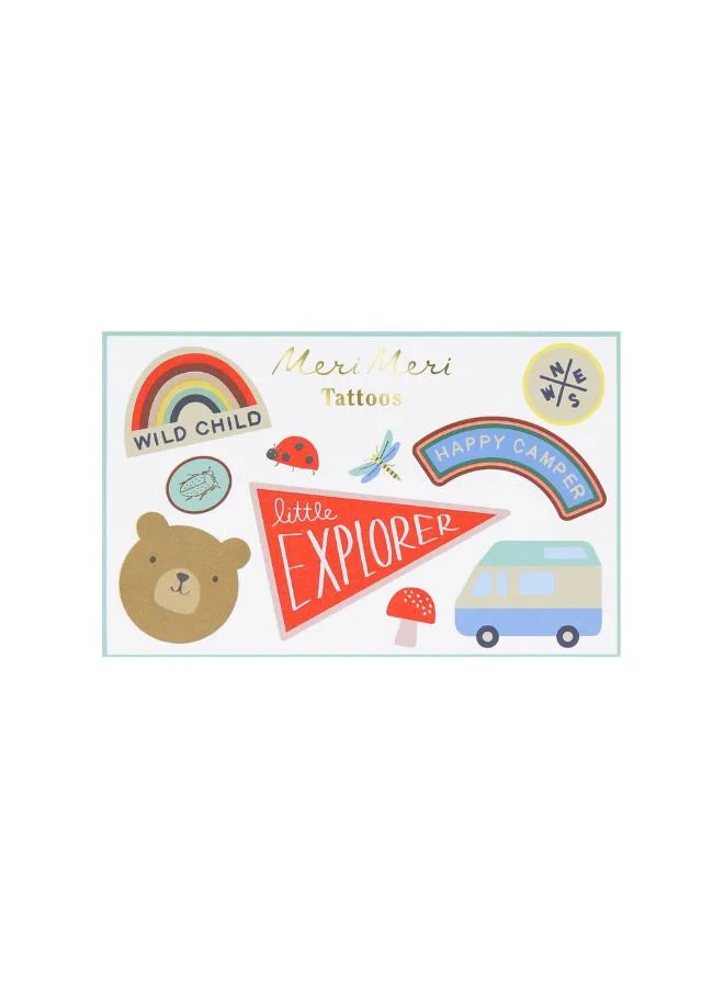 Meri Meri Outdoor Adventures Temporary Tattoos