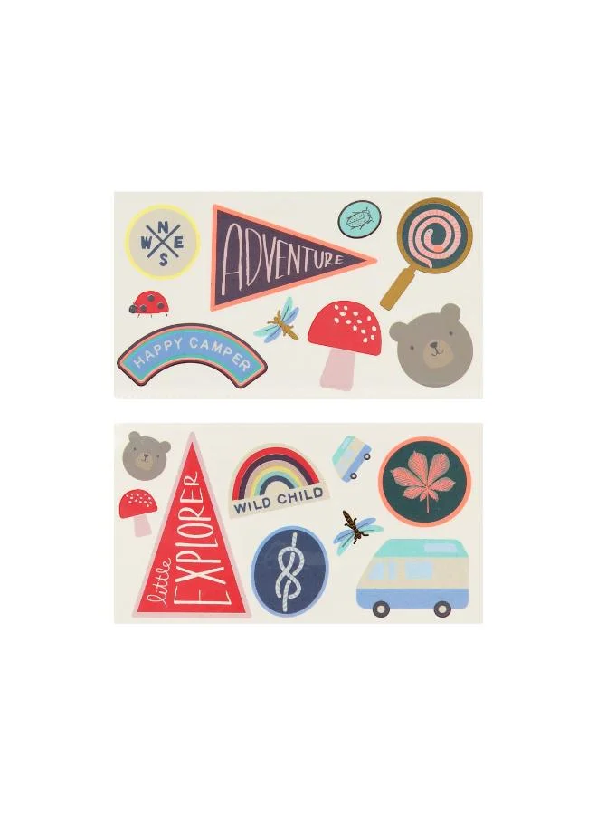 Meri Meri Outdoor Adventures Temporary Tattoos