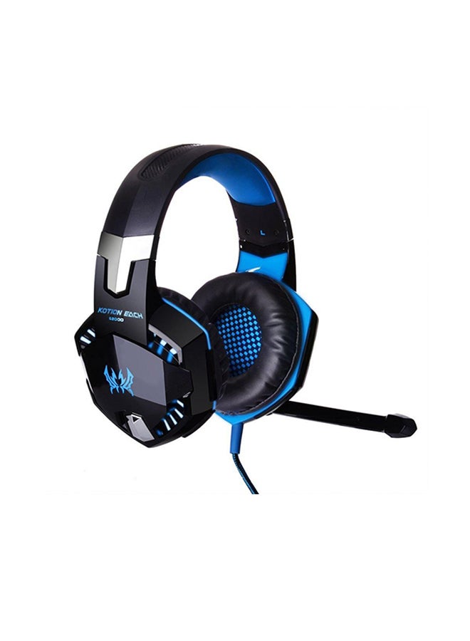 KOTION EACH Stereo Surround Headphone for Xbox One/PS4/PC Black/Blue - Image 2