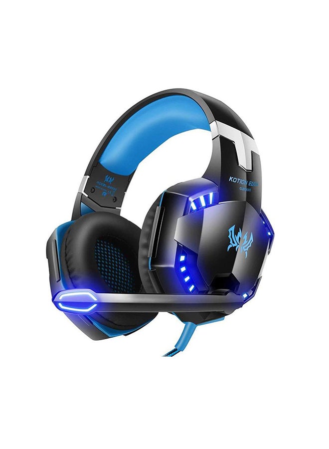 KOTION EACH Stereo Surround Headphone for Xbox One/PS4/PC Black/Blue - Image 1