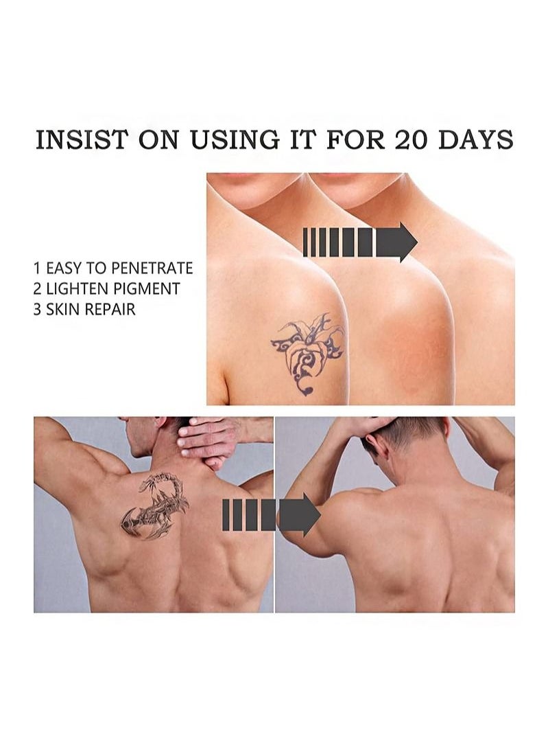 Jaysuing - Tattoo removal cream, permanent tattoo remover, can effectively remove tattoos without harming the skin, safe and moisturizing skin (1pcs 13g ) - Image 1