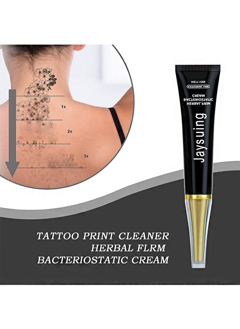 Jaysuing - Tattoo removal cream, permanent tattoo remover, can effectively remove tattoos without harming the skin, safe and moisturizing skin (1pcs 13g ) - Image 1