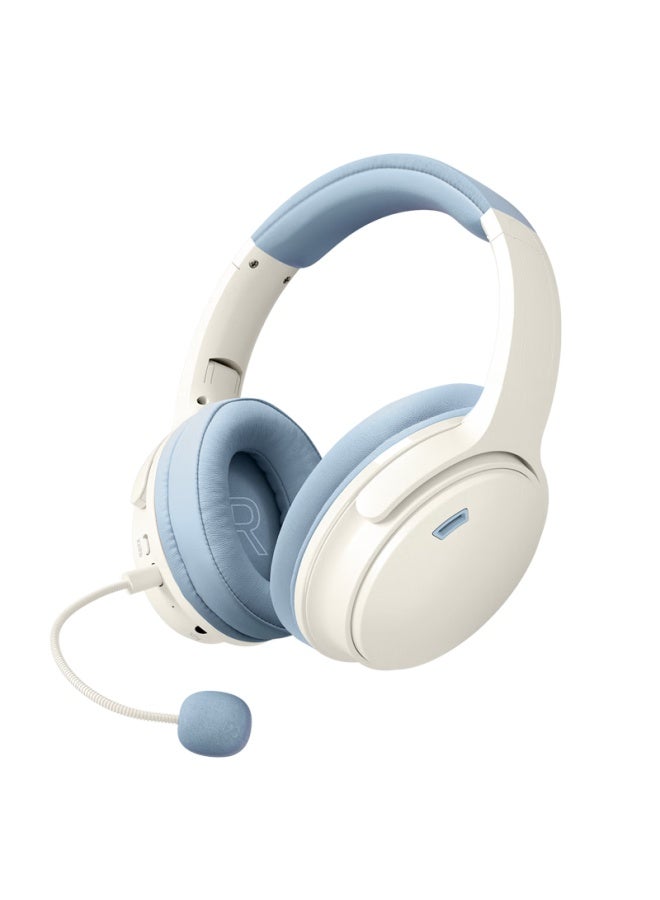 Deli Children's Reading And Recitation Headphone With Back Book Artifact Headset For Kids School Birthday Gift New Year Gift Box Blue Lt606 - Image 2