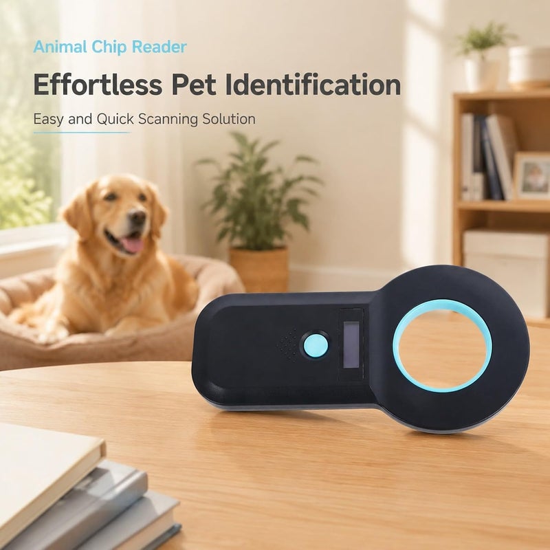 Pet Microchip ID Tag Scanner, Portable Handheld Animal Chip Reader, Multifunctional Device - Efficient Identification, User Friendly Display, Ideal for Veterinary and Animal Care - Image 2