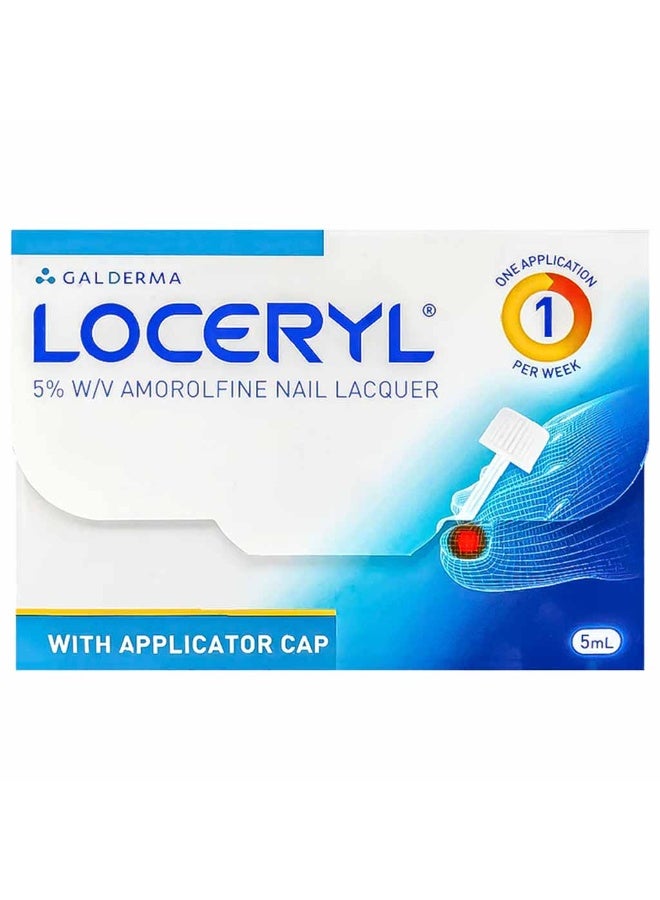 Loceryl 5% Nail Lacquer For Nail Fungus Treatment 5ml