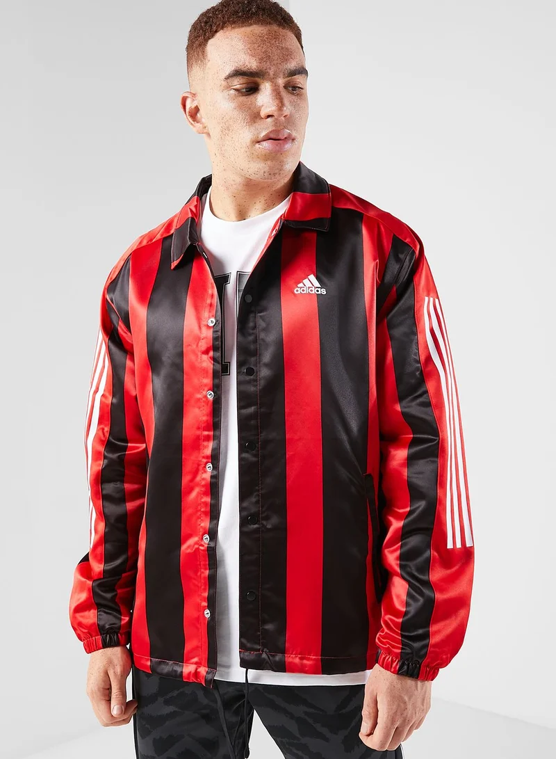 adidas جاكيت مخطط