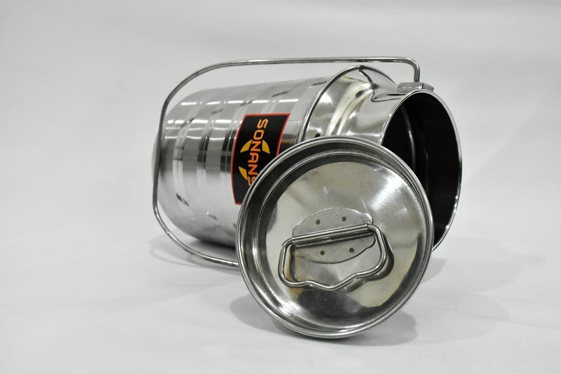 Sonanshi Sonanshi Stainless Steel Milk Container/Barni/Dolchi with LID (2 Litre)  - Image 4