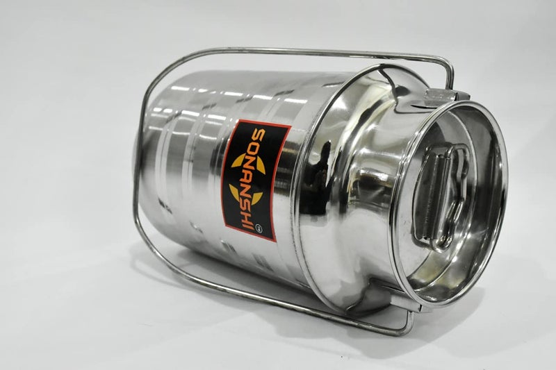 Sonanshi Sonanshi Stainless Steel Milk Container/Barni/Dolchi with LID (2 Litre)  - Image 5
