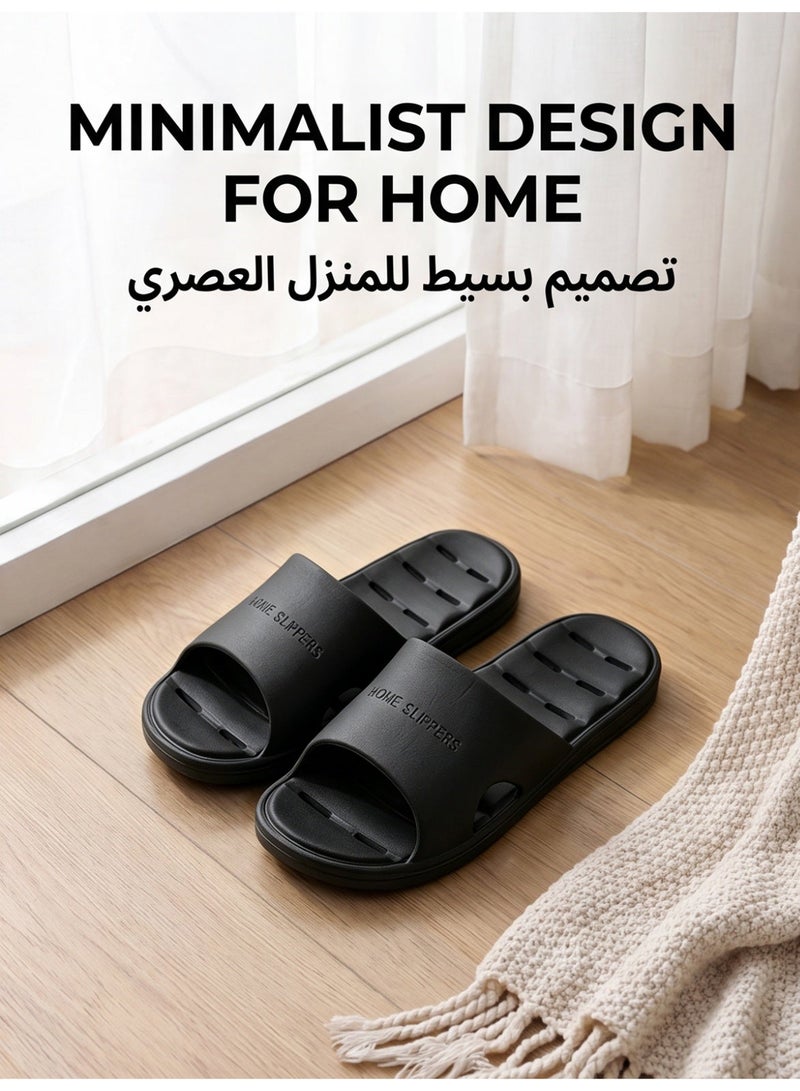GUOLUOFEI Bathroom Quick Dry Anti-slip Lightweight Slippers for Men and Women Slides - Image 4