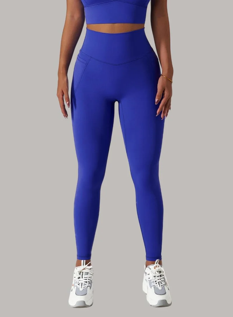 Womens High Waist Contour Workout sport Leggings Yoga Pants Tummy Control Running Pants.