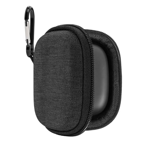 Geekria Shield Earbuds Case Compatible with JBL Wave Beam 2 Live Buds 3 Flex 3 Tune 220TWS Live Pro 2 Vibe Beam Replacement Hard Shell Travel Carrying Bag Dark Grey - Image 1