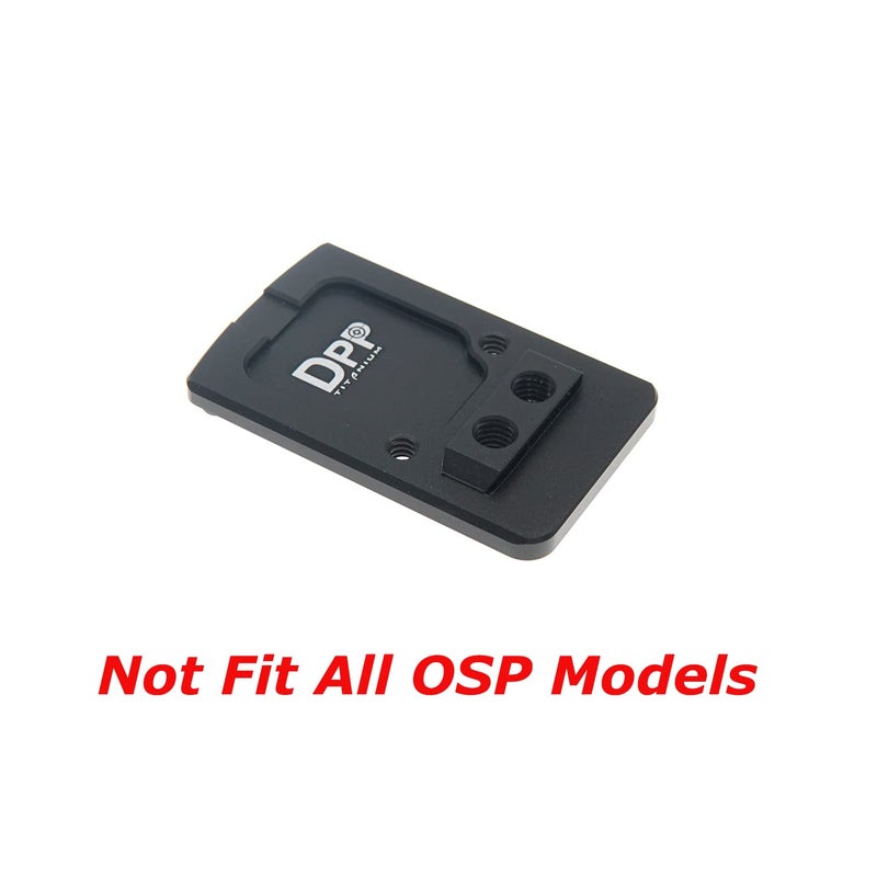 DPP Titanium Red Dot Mount/Plate/Adapter Compatible with Springfield XD Trijicon RMR/SRO&Holosun 407C/507C/508T - Image 3