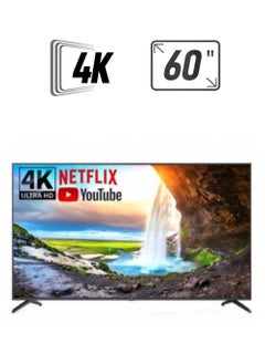ICONE GOLD Icon Gold 60-Inch 4K Ultra HD Smart TV, Android 13 Operating System, Frameless Sleek Design with Free Wall Mount for Enhanced Home Viewing Experience, Model 60IG4K8500S  - Image 1