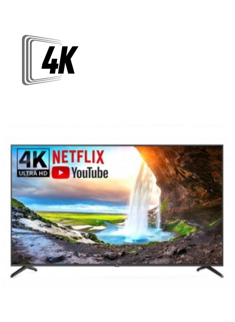 ICONE GOLD Icon Gold 60-Inch 4K Ultra HD Smart TV, Android 13 Operating System, Frameless Sleek Design with Free Wall Mount for Enhanced Home Viewing Experience, Model 60IG4K8500S  - Image 1