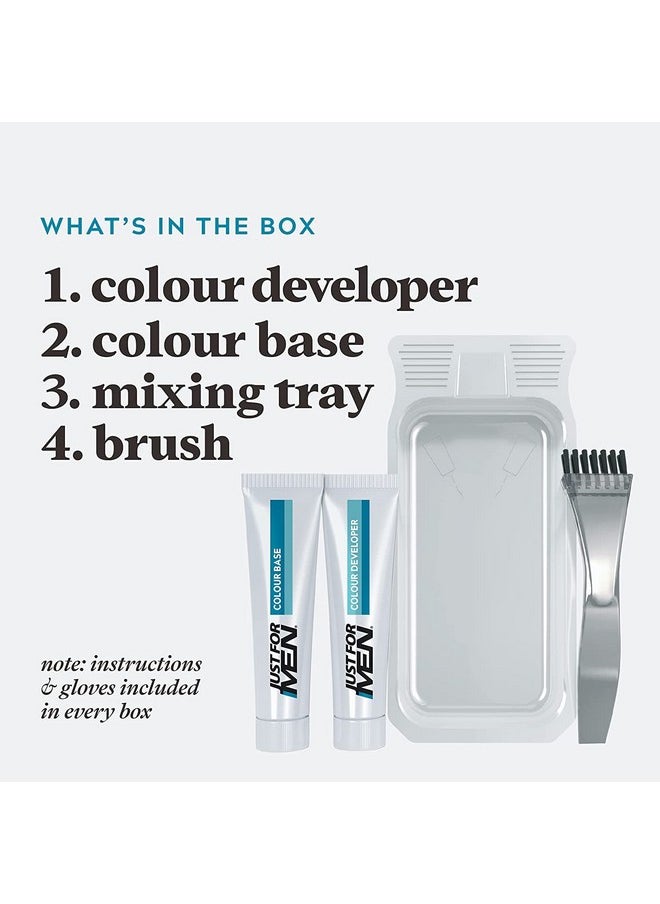 Just For Men Mustache & Beard Color Gel Real Black M55 1 Each (4 Pack)  - Image 4