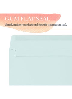 MATICAN Invitation Envelopes 120Pack 4X6 Envelopes For Invitations Pastel Colored Envelopes A4 4 1/4 X 6 1/4 Inches 6 Colors  - Image 5