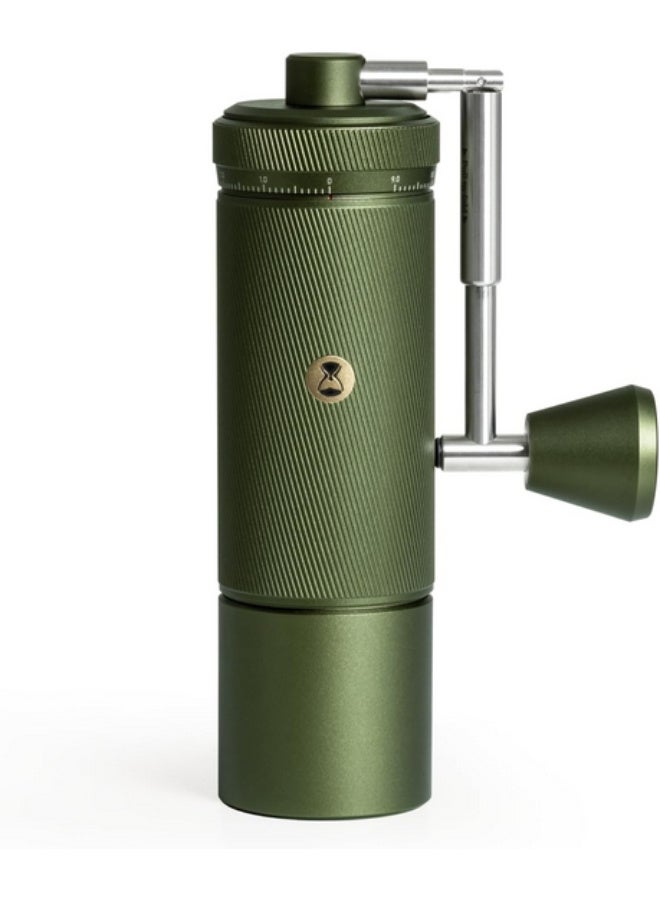 TIMEMORE Chestnut S3 Manual Coffee Grinder Capacity 30 g Household Hand Coffee Grinder High Precision External Setting Scale for Travel/Camping Green Manual Coffee Grinder - Image 1