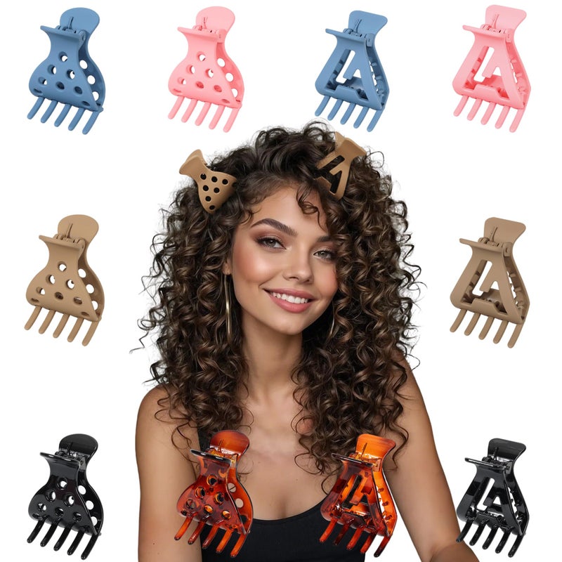 NAISIER Root Clips for Curly Hair Volume Root Lifting Hair Clips Bounce Curl Clip root lifting clips No Crease curl clip for styling.10 pcs. - Image 1