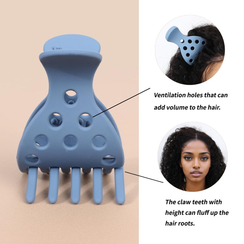 NAISIER Root Clips for Curly Hair Volume Root Lifting Hair Clips Bounce Curl Clip root lifting clips No Crease curl clip for styling.10 pcs. - Image 4