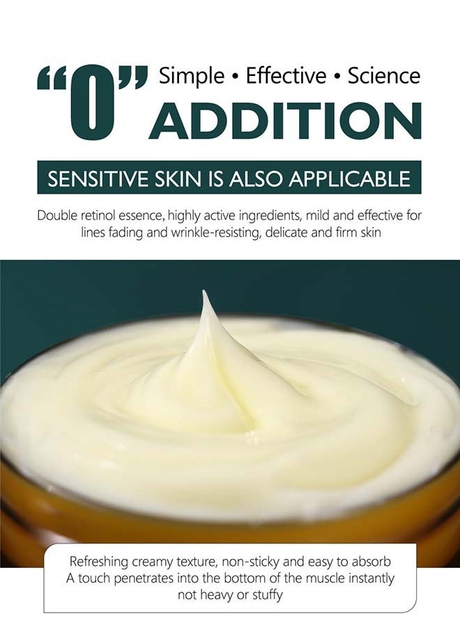 Retinol Face Cream For Skin Whitening Face Moisturnizer For Dry Skin Anti Wrinkle Firming Skin Rejuvenation Reduce Fine Lines Firming Whitening 30g