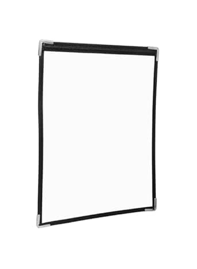 PVC Menu Holder With 2 Sided White Corner Sleeves 21 6 X 28 Cm For Restaurant Cafe Hotel - Image 1